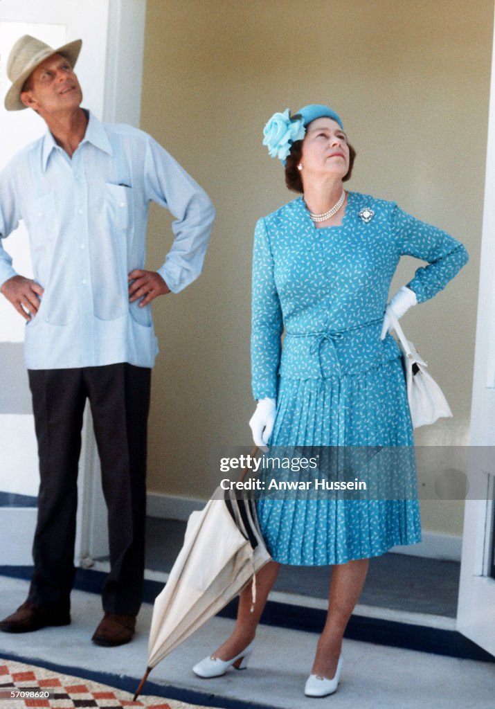 SLB: Queen Elizabeth II and Prince Philip, Duke of Edinburgh visit the Solomon Islands