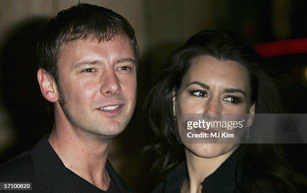 John Simm and Kate Magowan arrive at the World Premiere of 'Basic Instinct II: Risk Addiction' at Vue Leicester Square on March 15, 2006 in London,...