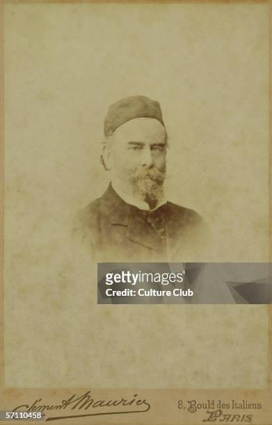 Portrait photograph of Alfred Sisley