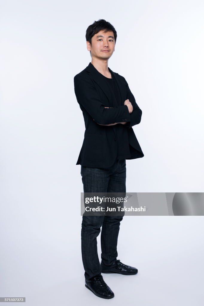 Portrait of Japanese man