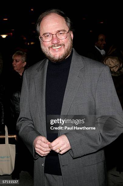 Singer/songwriter Rupert Holmes attends the opening night of "Entertaining Mr. Sloane" at Roundabout's Laura Pels Theatre March 16, 2006 in New York...