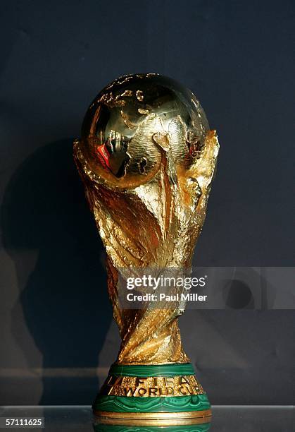 The FIFA World Cup Trophy today went on display at the Overseas Passenger Terminal where the FIFA World Cup Trophy on March 17, 2006 in Sydney,...