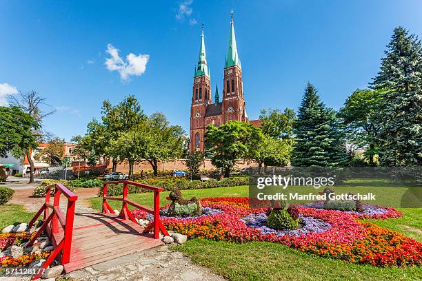 st. antonio's basilica rybnik - silesia fotografías e imágenes de stock