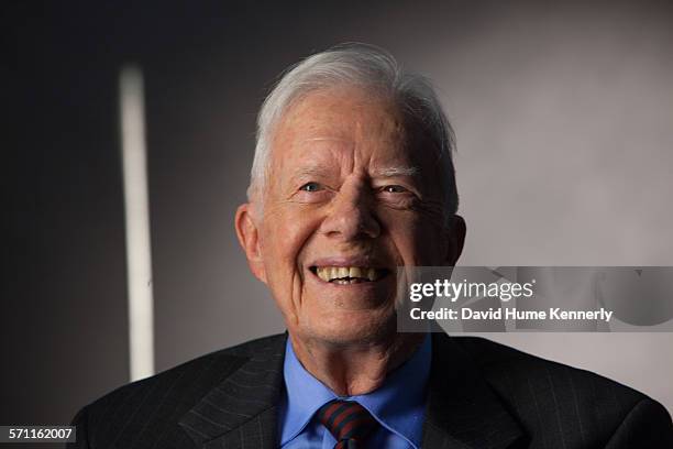 Former President Jimmy Carter interviewed for "The Presidents' Gatekeepers" project at the Carter Center, Atlanta, Georgia, September 14, 2011.