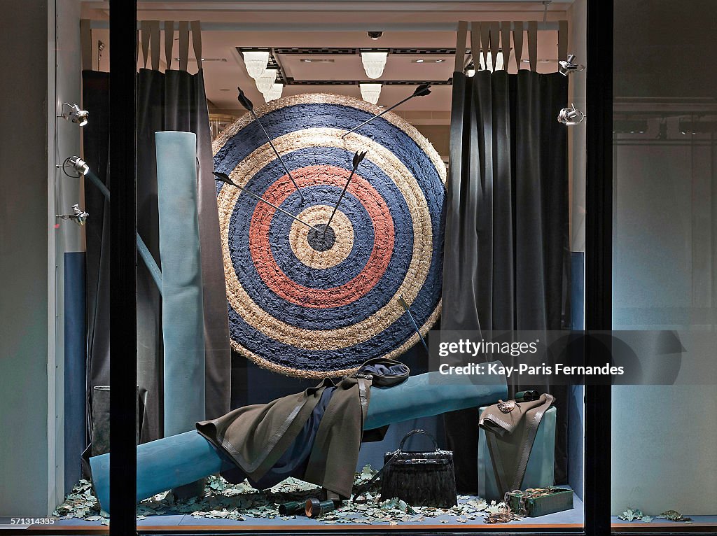 Hermes  Window Display, Paris, France