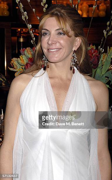 Actress Natasha Richardson attends the after show party following the UK Premiere of "The White Countess", at China Tang on March 19, 2006 in London,...