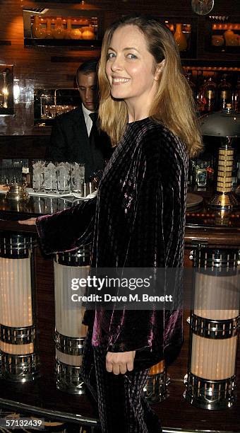 Greta Scacchi attends the after show party following the UK Premiere of "The White Countess", at China Tang on March 19, 2006 in London, England.