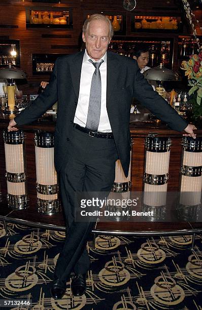 Actor Charles Dance attends the after show party following the UK Premiere of "The White Countess", at China Tang on March 19, 2006 in London,...