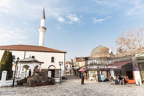 old town bazaar, skopje, macedonia - skopje stock pictures, royalty-free photos & images