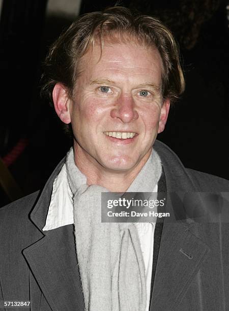 Actor James Wilby arrives at the UK Premiere of 'The White Countess' at the Curzon Mayfair on March 19, 2006 in London, England.