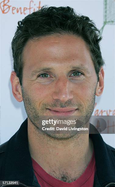 Actor Mark Feuerstein attends the John Varvatos 4th Annual Stuart House Benefit at the John Varvatos Boutique on March 19, 2006 in West Hollywood,...