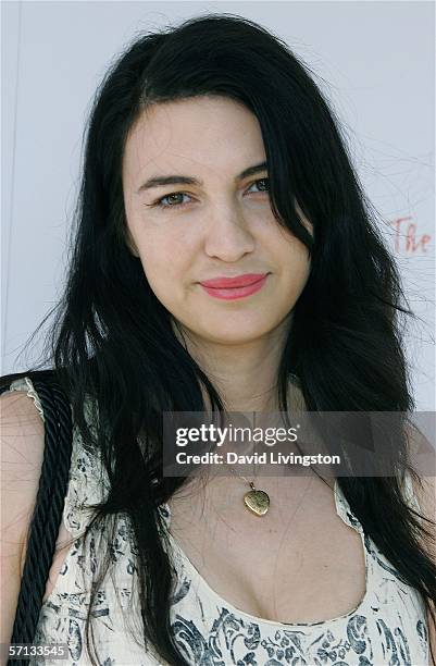 Actress Shiva Rose attends the John Varvatos 4th Annual Stuart House Benefit at the John Varvatos Boutique on March 19, 2006 in West Hollywood,...