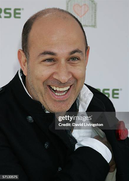 Designer John Varvatos attends his 4th Annual Stuart House Benefit at the John Varvatos Boutique on March 19, 2006 in West Hollywood, California. The...