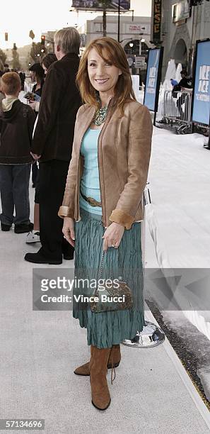 Actress Jane Seymour attends the world premiere of the Twentieth Century Fox film "Ice Age: The Meltdown" at the Mann's Grauman Chinese Theatre on...