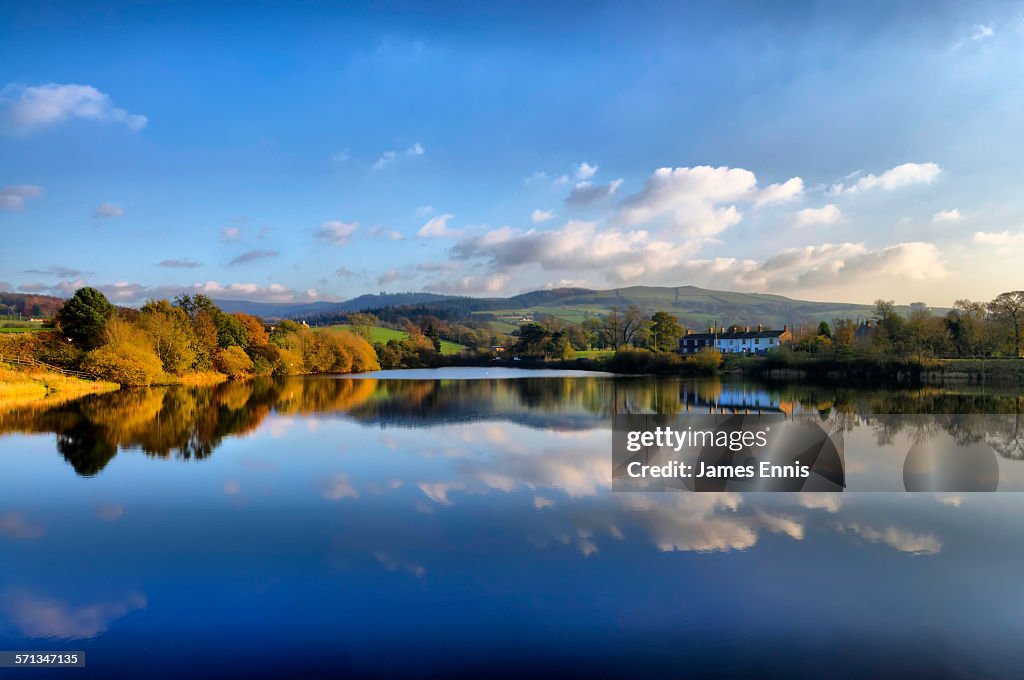 Bottoms reservoir, Langley, Cheshire, UK