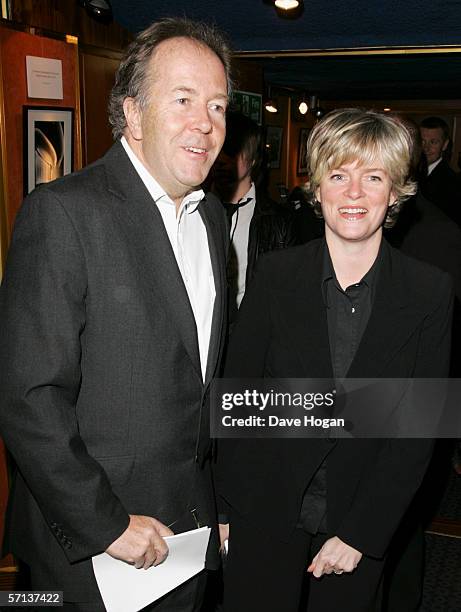 Bruce Dundas and Ruth Kennedy arrive at the UK Premiere of 'The White Countess' at the Curzon Mayfair on March 19, 2006 in London, England.