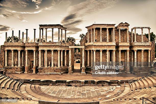 merida - merida spain stock pictures, royalty-free photos & images