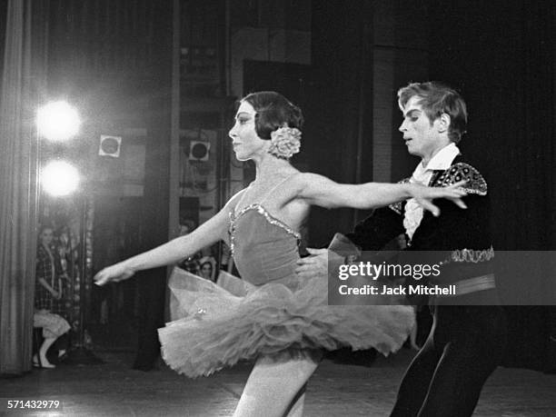 Rudolf Nureyev photographed March 10, 1962 in his U.S. Stage debut performing with Ruth Page's Chicago Opera Ballet at the Brooklyn Academy of Music....