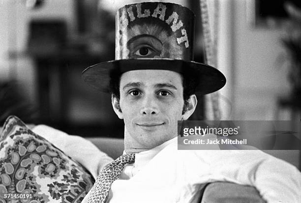 Actor, singer, dancer, and photographer Joel Grey photographed in April 1964.