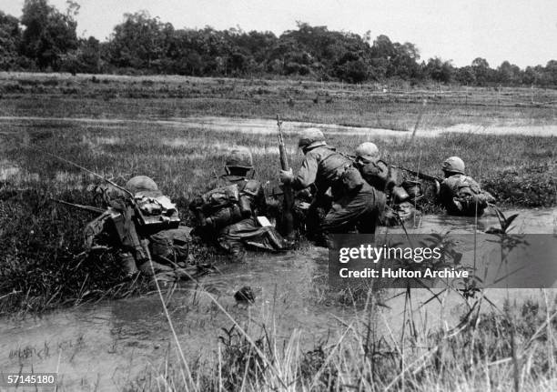 American army combat platoon leader Second Lieutenant John Libs of 2nd platoon, C Company, 2d Battalion, 16th Infantry Regiment, 1st Division,...