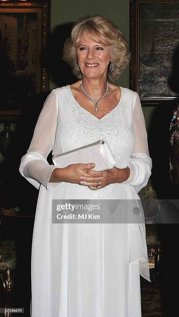 Camilla, Duchess of Cornwall attends presidential dinner with... News ...