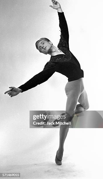 Dancer Erik Bruhn photographed in 1956.