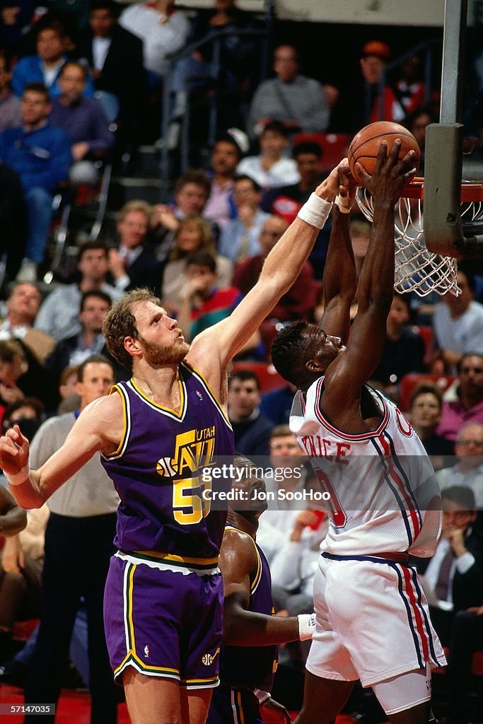 Mark Eaton Action Portrait