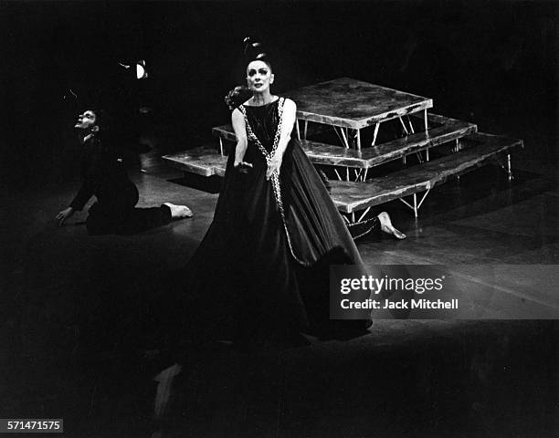 Martha Graham in "Lady of the House of Sleep" in 1962.