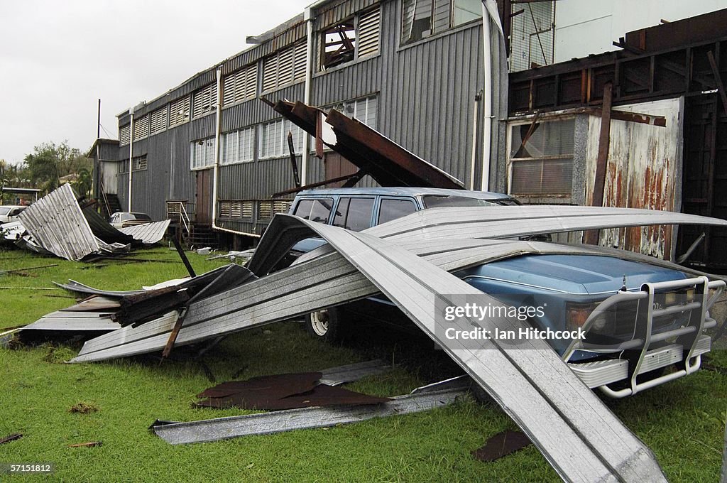 Aftermath of Cyclone Larry