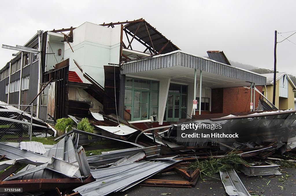 Aftermath of Cyclone Larry