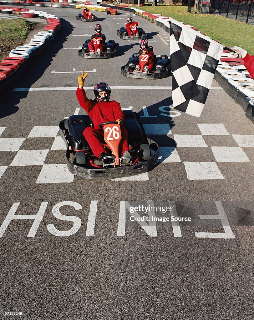 Go kart racing