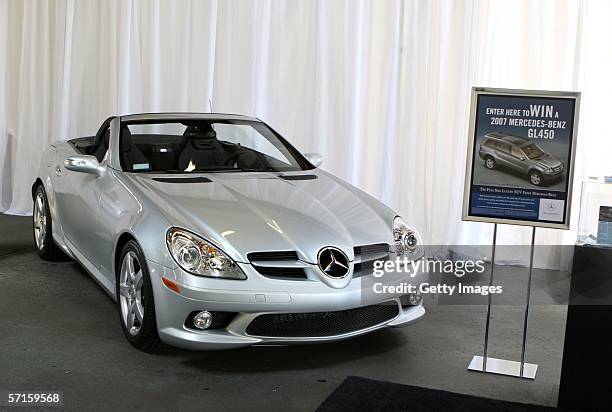 Mercedes-Benz GL450 is shown at the Mercedes Benz Fashion Week Design Suites at HD Buttercup - Day 1 March 21, 2006 in Los Angeles, California.