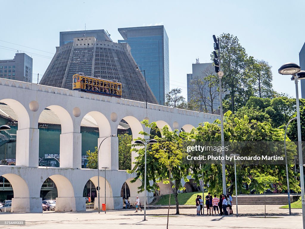 Arcos da Lapa, Bondinho and Downtown