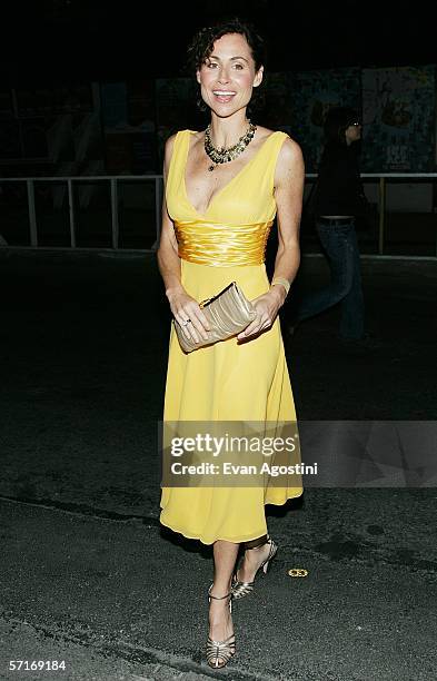 Actress Minnie Driver attends the Escada Fall/Winter 2006 Collection celebration benefiting the St. Jude Research Hospital at Pink Elephant March 23,...