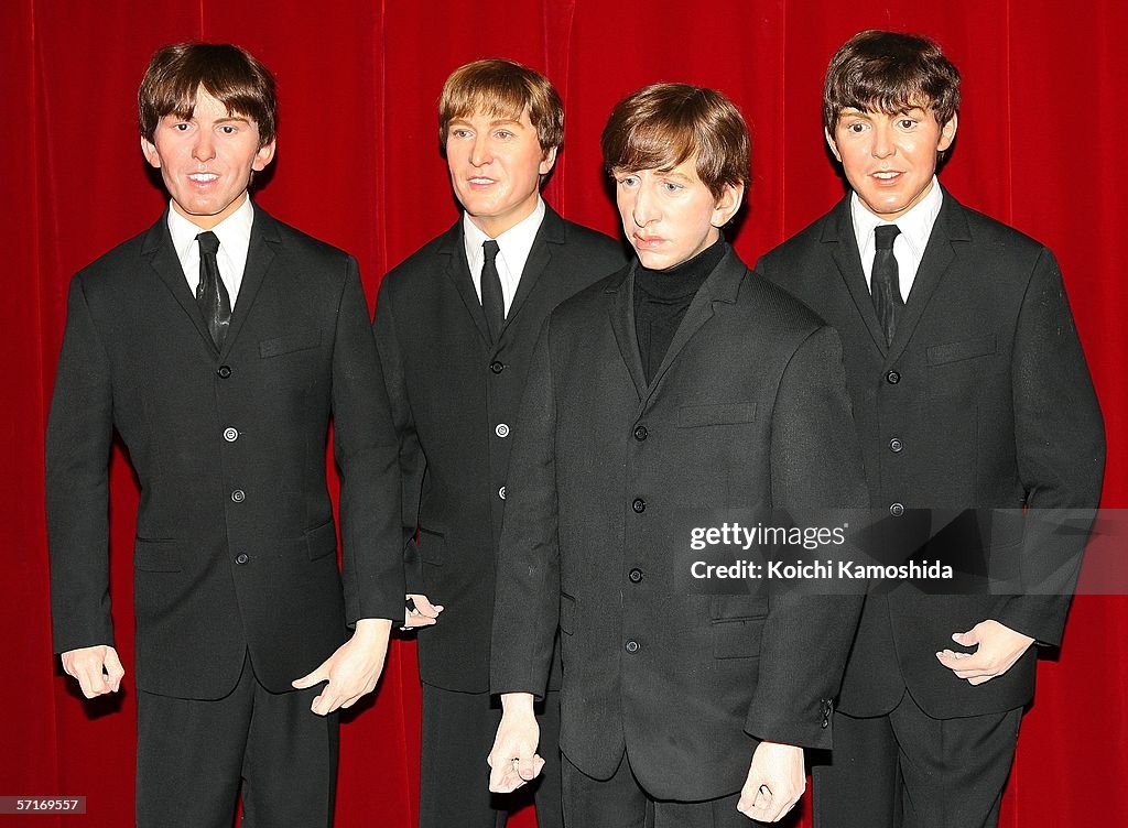 Wax Figures Of Pop Group The Beatles