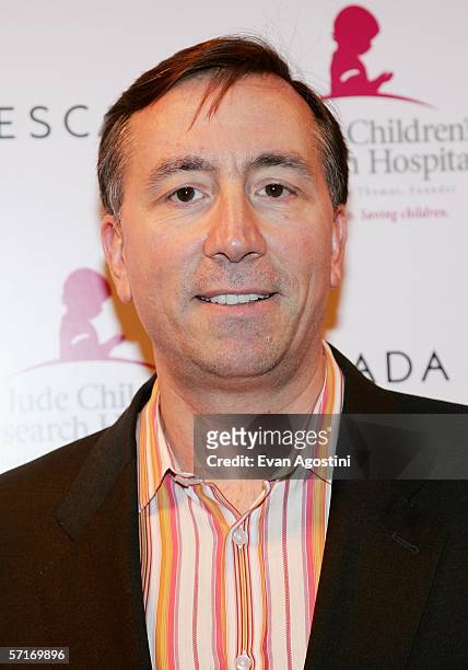 Escada USA president Lawrence De Paris speaks at the Escada Fall/Winter 2006 Collection celebration benefiting the St. Jude Research Hospital at Pink...