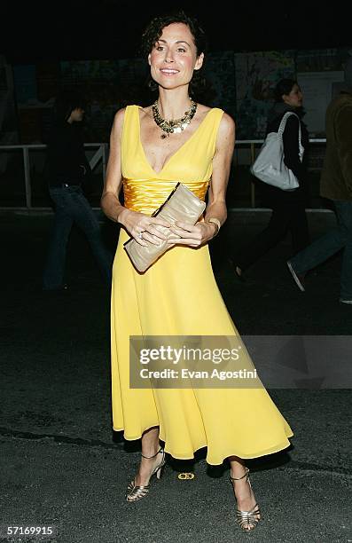 Actress Minnie Driver attends the Escada Fall/Winter 2006 Collection celebration benefiting the St. Jude Research Hospital at Pink Elephant March 23,...