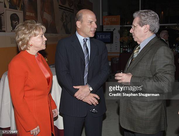 President of the Museum of Television & Radio Pat Mitchell, Managing Director of Houlihan Lokey Howard & Zukin Gary Adelson, and actor Robert Walden...