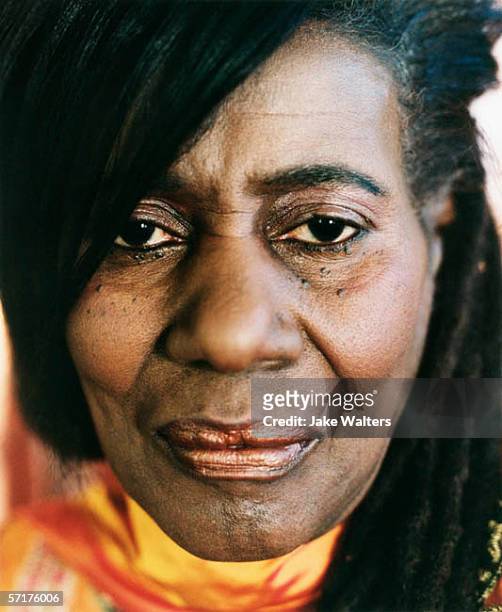 Musician Alice Coltrane poses for a portrait shoot in London, UK.