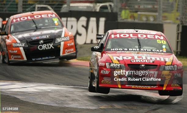 Cameron McConville of Super Cheap Auto Racing in action during the Clipsal 500 which is round one of the V8 Supercar Championship Series on the...