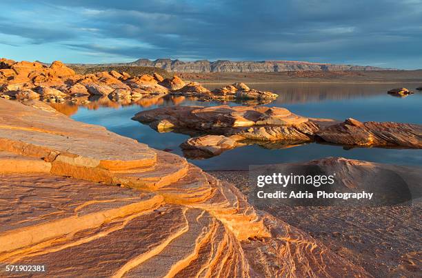 sand hollow state park - st george utah stock pictures, royalty-free photos & images