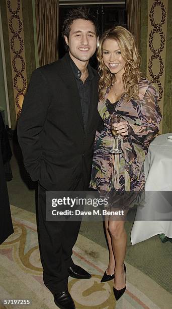 Antony Costa and Adele Silva attend the FiFi Awards, which recognise the best fragrance launches in the previous year, at The Dorchester on March 27,...