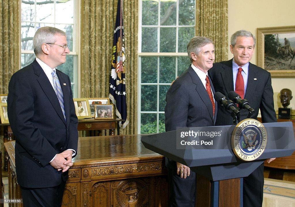 Joshua Bolten To Replace Andrew Card As White House Chief Of Staff