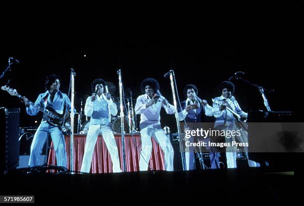 The Jacksons in concert circa 1985.