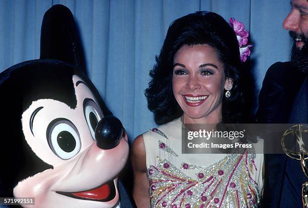 Annette Funicello attends the 33rd Annual Primetime Emmy Awards circa 1981 in Los Angeles, California.