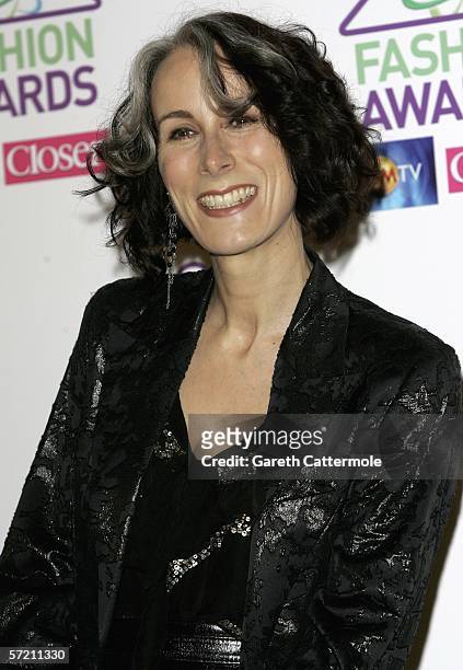 Caryn Franklin attends the Ariel High Street Fashion Awards at the Natural History Museum on March 29, 2006 in London, England. The inaugural...