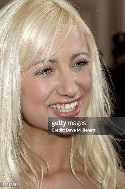 Celebrity Big Brother winner Chantelle Houghton attends the British Book Awards at Grosvenor House on March 29, 2006 in London, England. The literary...