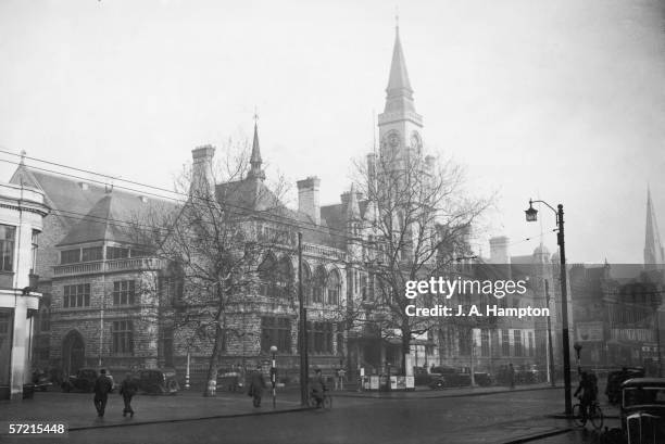 Ealing town hall, London, 2nd January 1947.