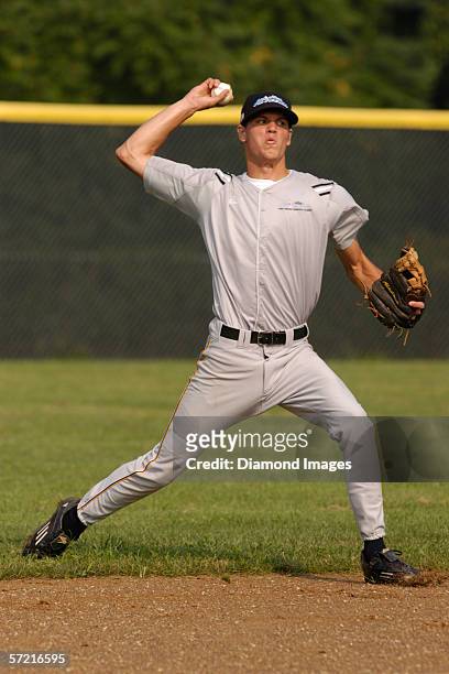 Infielder Grant Green, from Canyon High School in Anaheim Hills, California, during practice for the AFLAC All-American High School Baseball Classic...