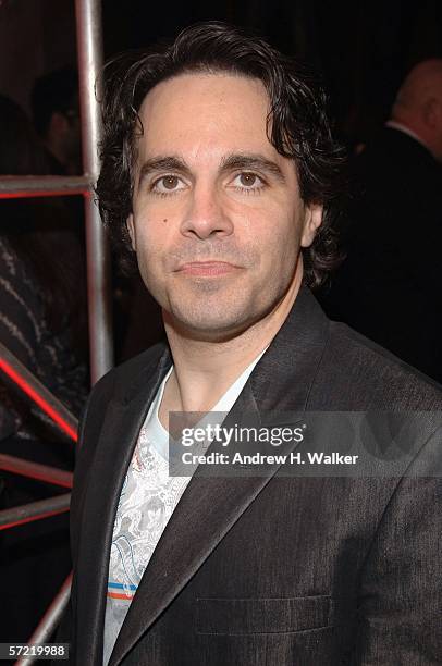 Comedian Mario Cantone attends the launch of Ben Sherman's first official U.S. Flagship Store on March 30, 2006 in New York City.